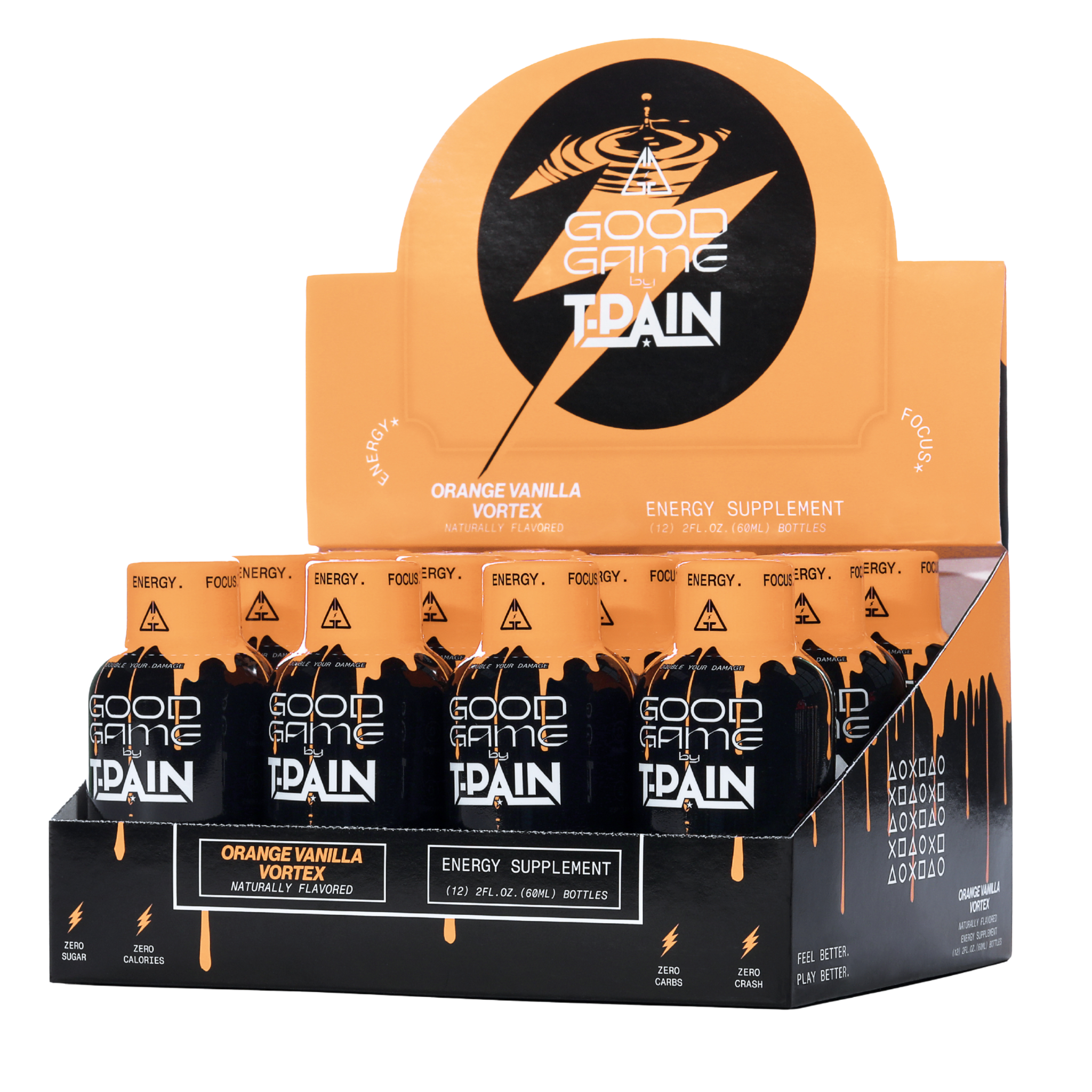 Orange Vanilla Vortex - 12 Pack