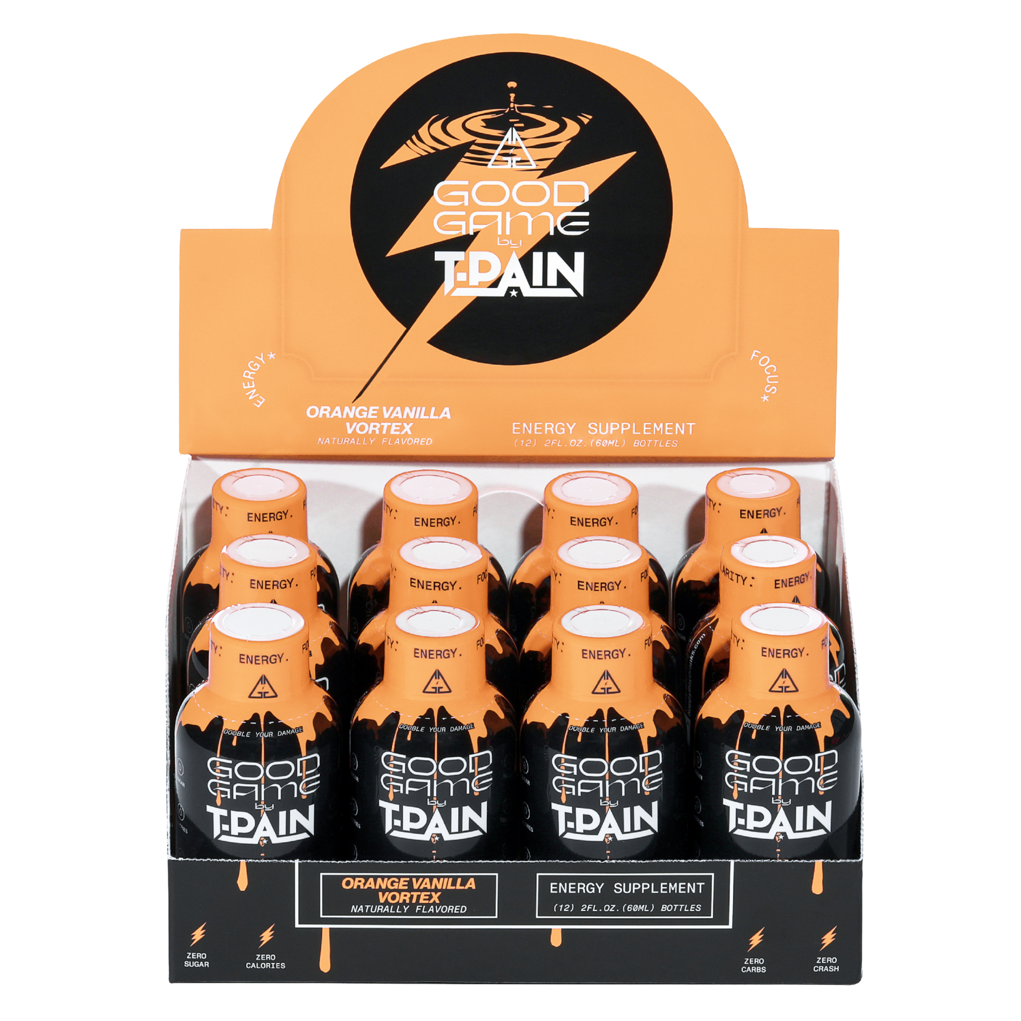 Orange Vanilla Vortex - 12 Pack