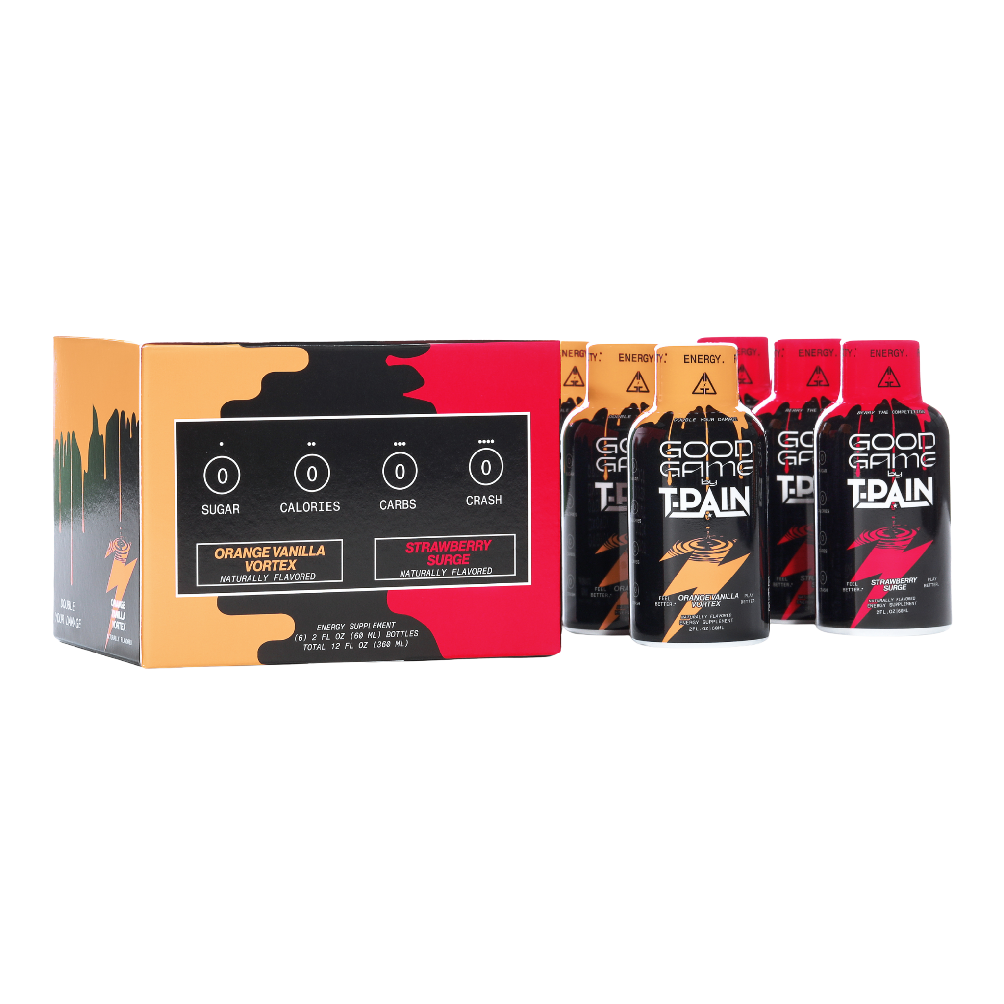 Good Game Energy Shot by T-Pain | Zero Sugar, Zero Crash Nappy Boy Dranks Good Game Energy Shot by T-Pain | Zero Sugar, Zero Crash Nappy Boy Dranks