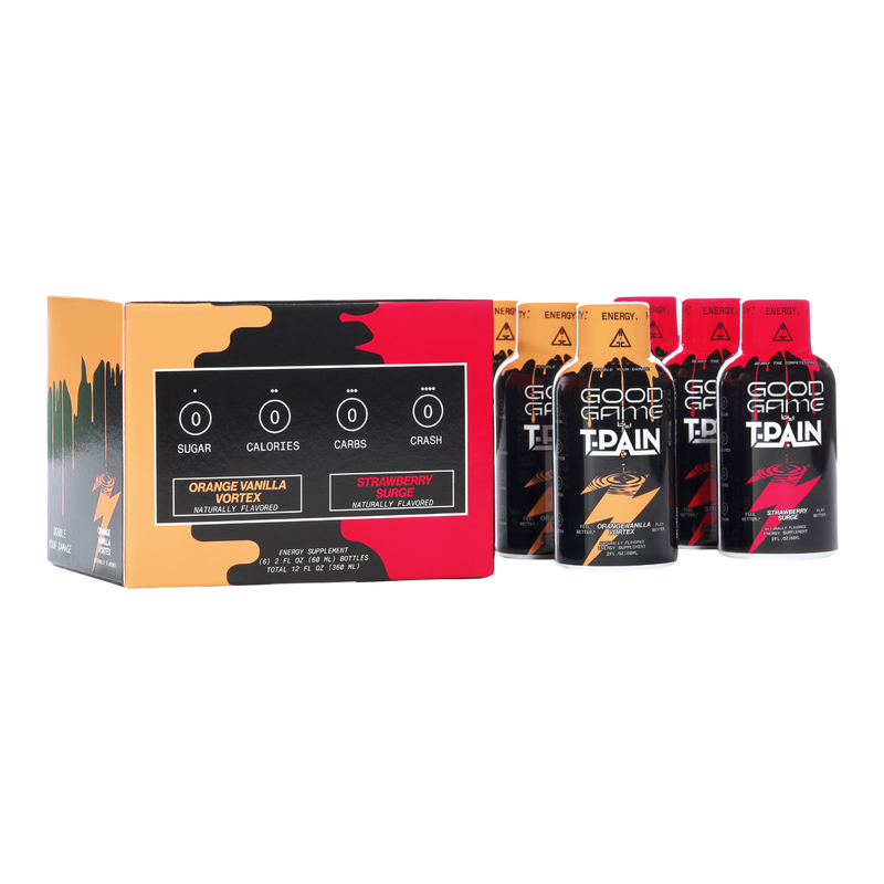 Dual Flavor Energy Shot 2oz (6-Pack)