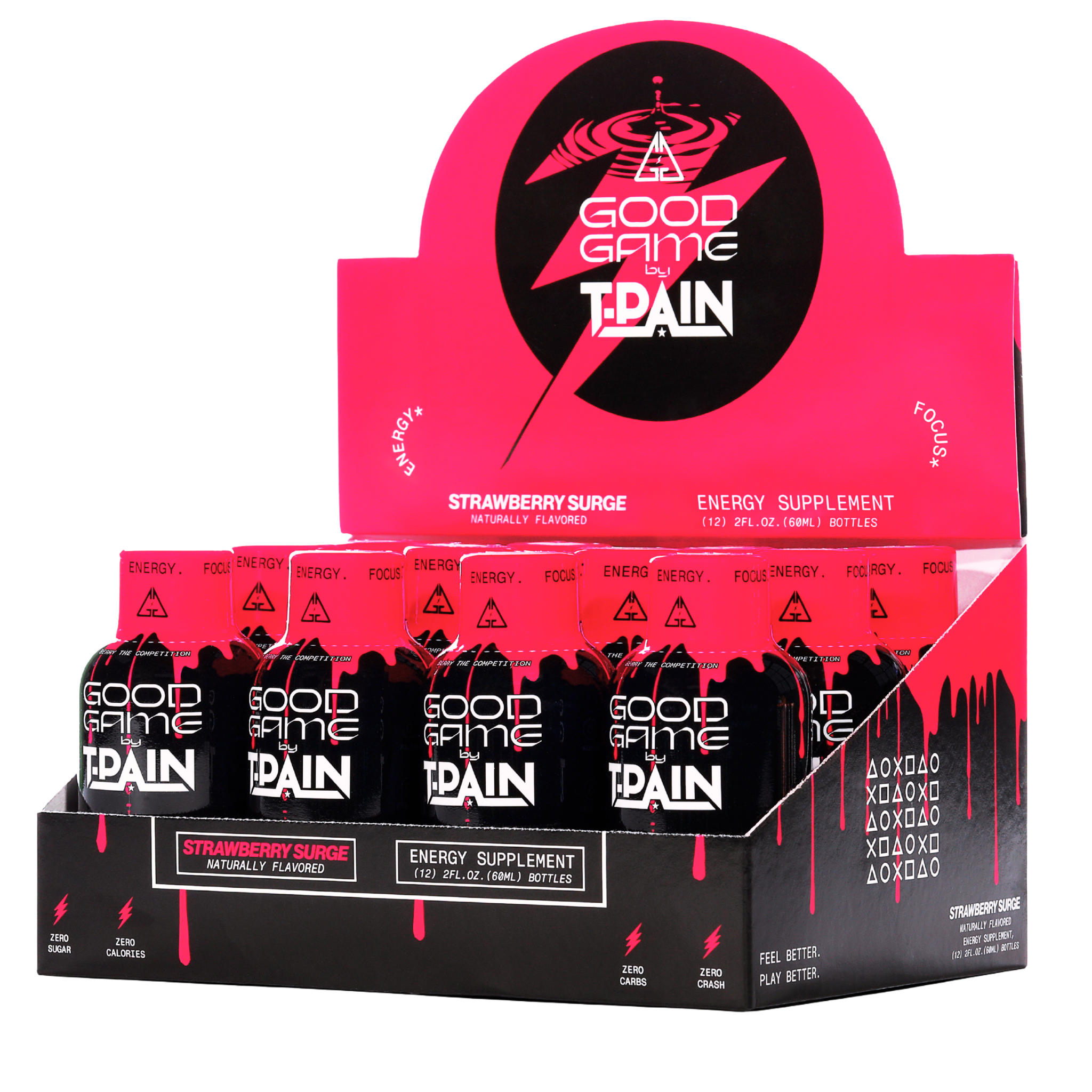 Strawberry Surge - 12 Pack – Nappy Boy Dranks