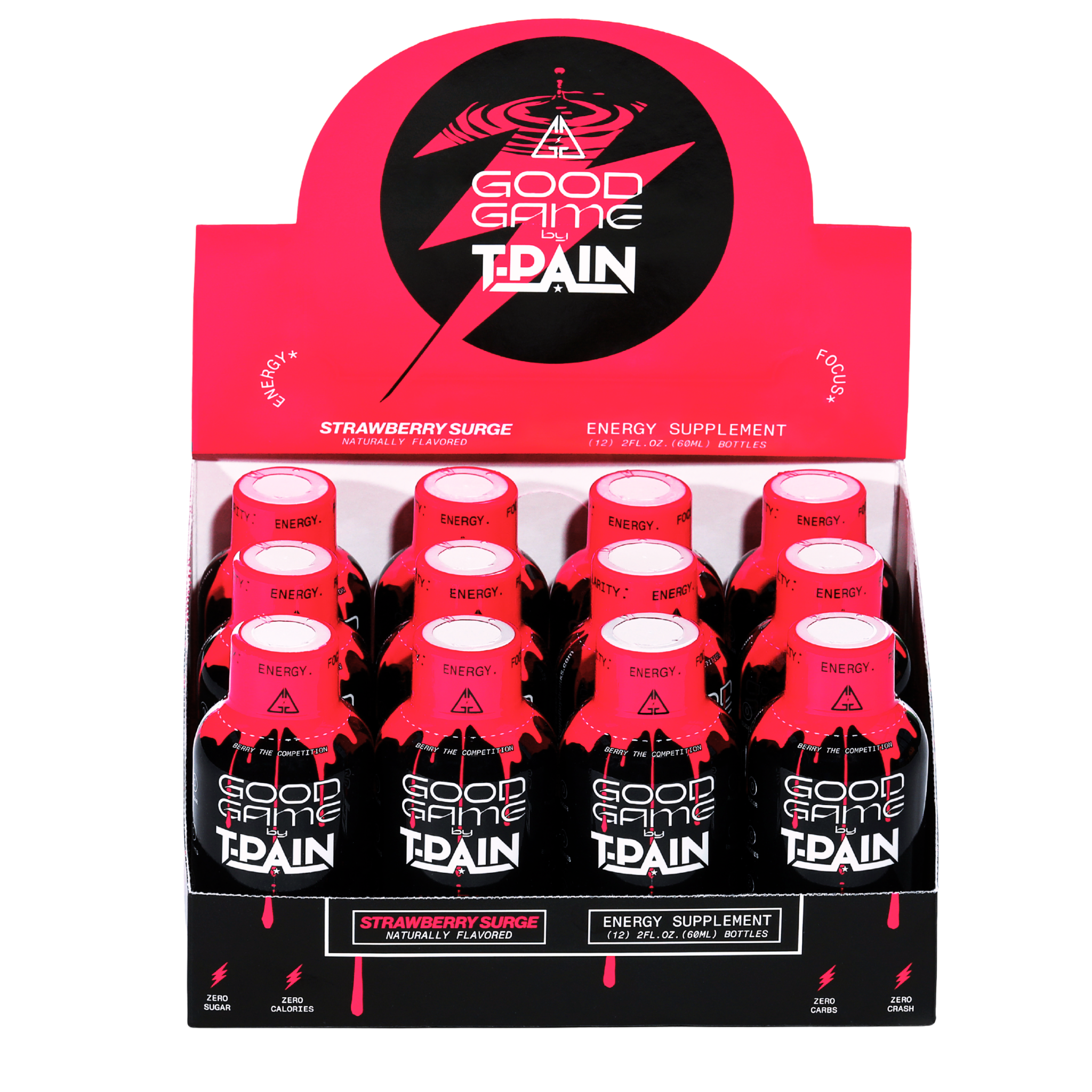 Strawberry Surge - 12 Pack – Nappy Boy Dranks